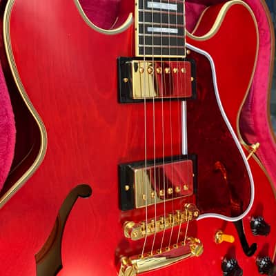 Epiphone Inspired by Gibson Custom '59 ES-355 Cherry Red Cherry Red image 10