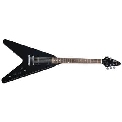 Gibson '80s Flying V Guitar w/ Gibson Hardshell Case - Ebony image 4