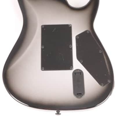 Agile Interceptor 7 String Left Handed Electric Guitar with Floyd Rose Pro 725 EB DNC Silverburst image 3