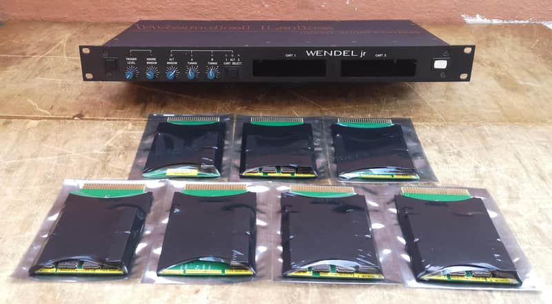 Roger Nichols WENDEL jr Drum Sampler/Drum Replacer/Playback Unit MINT +Full Sound Kit image 1
