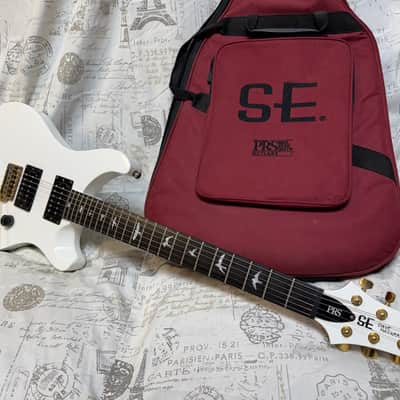 PRS Dave Navarro SE White Gold Hardware Excellent Condition! image 11
