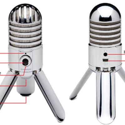 Samson Meteor Mic USB Studio Microphone - Mint, Open Box image 2