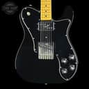 Used 2023 Fender American Vintage II '77 Telecaster Custom Black w/case TSU24778