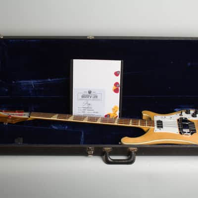 Rickenbacker Model 4001 Owned By Geddy Lee Solid Body Electric Bass Guitar (1968), ser. #HD-843, original black tolex hard shell case. image 10