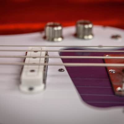Guyatone EB-9 Sharp 5 1960s - Lavender Metallic image 8