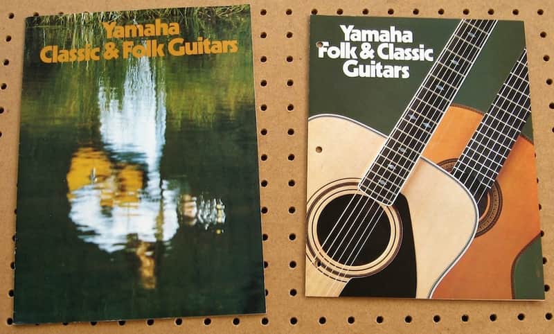 Yamaha Acoustic Guitar Catalogs 70s image 1