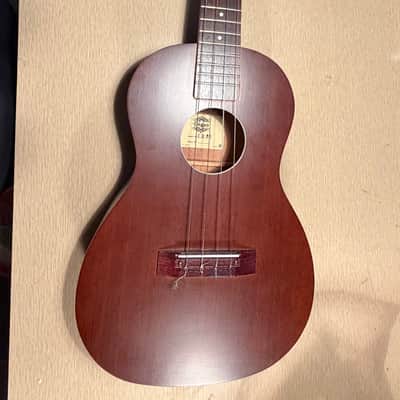 Vintage El Degas EU 55 Baritone Ukulele MIJ Japan Lawsuit Era Mahogany Near Mint image 2