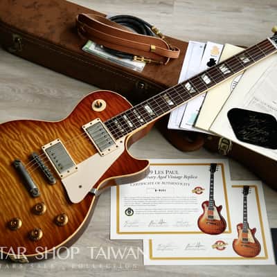 1999 Gibson Custom Shop 40th Anniversary 1959 Les Paul Reissue Tom Murphy Painted & Aged. Vintage World Edition image 1