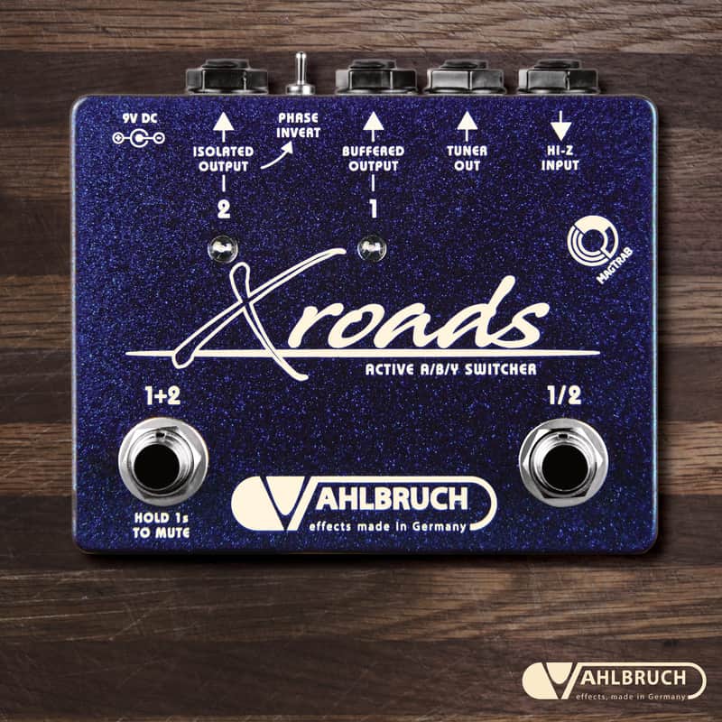 Vahlbruch "Xroads" ABY Switcher/Splitter, MagTraB swichting technology, NEW, made in Germany image 1