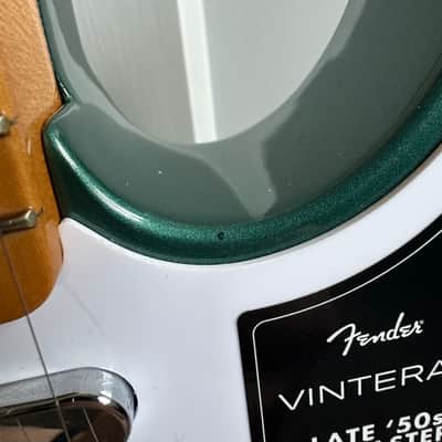 Fender Vintera III Late '50s Telecaster Maple Fingerboard Sherwood Green Metallic 2026 - Sherwood Green image 8