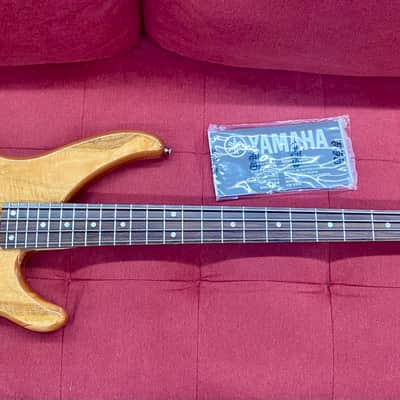 Yamaha TRBX174EW Mango Wood 4-String Electric Bass Guitar - Natural image 2