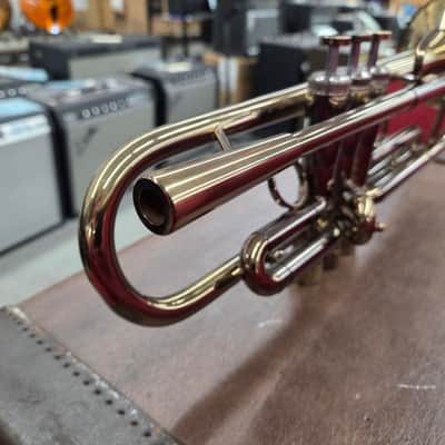Monette Style Trumpet ( Copy) Refinished - Smoke Black Brass image 16