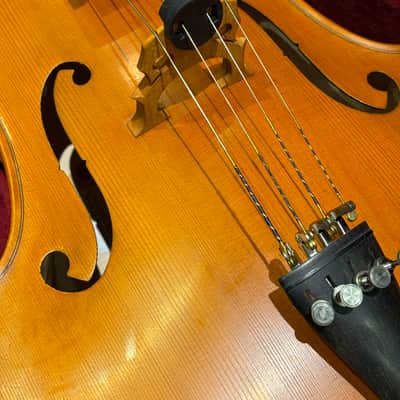 2007 Mathias Thoma Model 150 Cello - All Hand Carved Solid Maple - Spirit Varnish - with case Bild 4