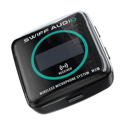 Swiff Audio M3-PRO Wireless Microphone Kit - 2x Transmitters, 1 Receiver - M3PRO image 10
