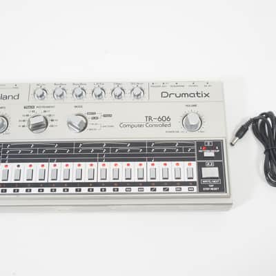 [SALE Ends Apr 28] Roland TR-606 Drumatix Computer Controlled Vintage Drum Machine w/ 100-240V PSU