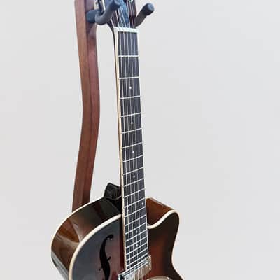 Danville RDL-70CEQ Resonator Acoustic Electric Guitar - Sunburst image 4