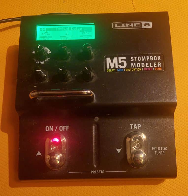 Line 6 M5 Stompbox Modeler 2011 - Present - Black image 1