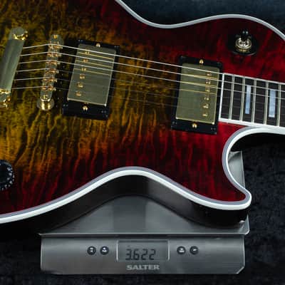 Gibson Custom Les Paul Axcess Custom Figured Top Bengal Burst CS600424 image 5