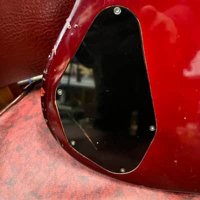 Guild Polara S-100 electric guitar with tremolo 1970s - Cherry image 13