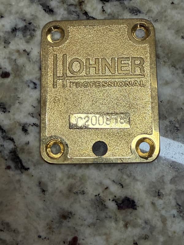 Hohner Neck Plate