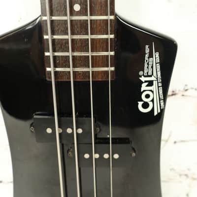 1990 Cort Performance Series Steinberger Headless 4-String Electric Bass Guitar image 4