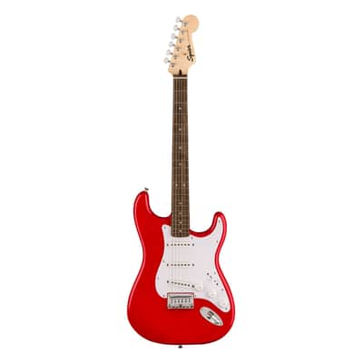 Used Squier Sonic Stratocaster HT - Torino Red w/ Laurel FB image 2