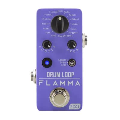 FLAMMA FC01 Drum Looper Pedal Loop 20Min Recording 16 Drum Grooves Tap Tempo,price include the import duty to US buyer image 1