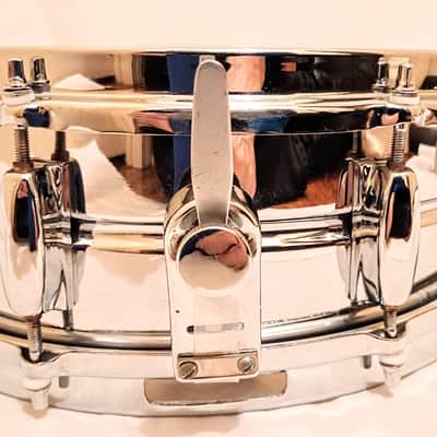 UNMARKED UNIQUE STENCIL COS SNARE DRUM 14" 60's/70's - 8 LUGS - FREE SHIP TO CUSA! image 6