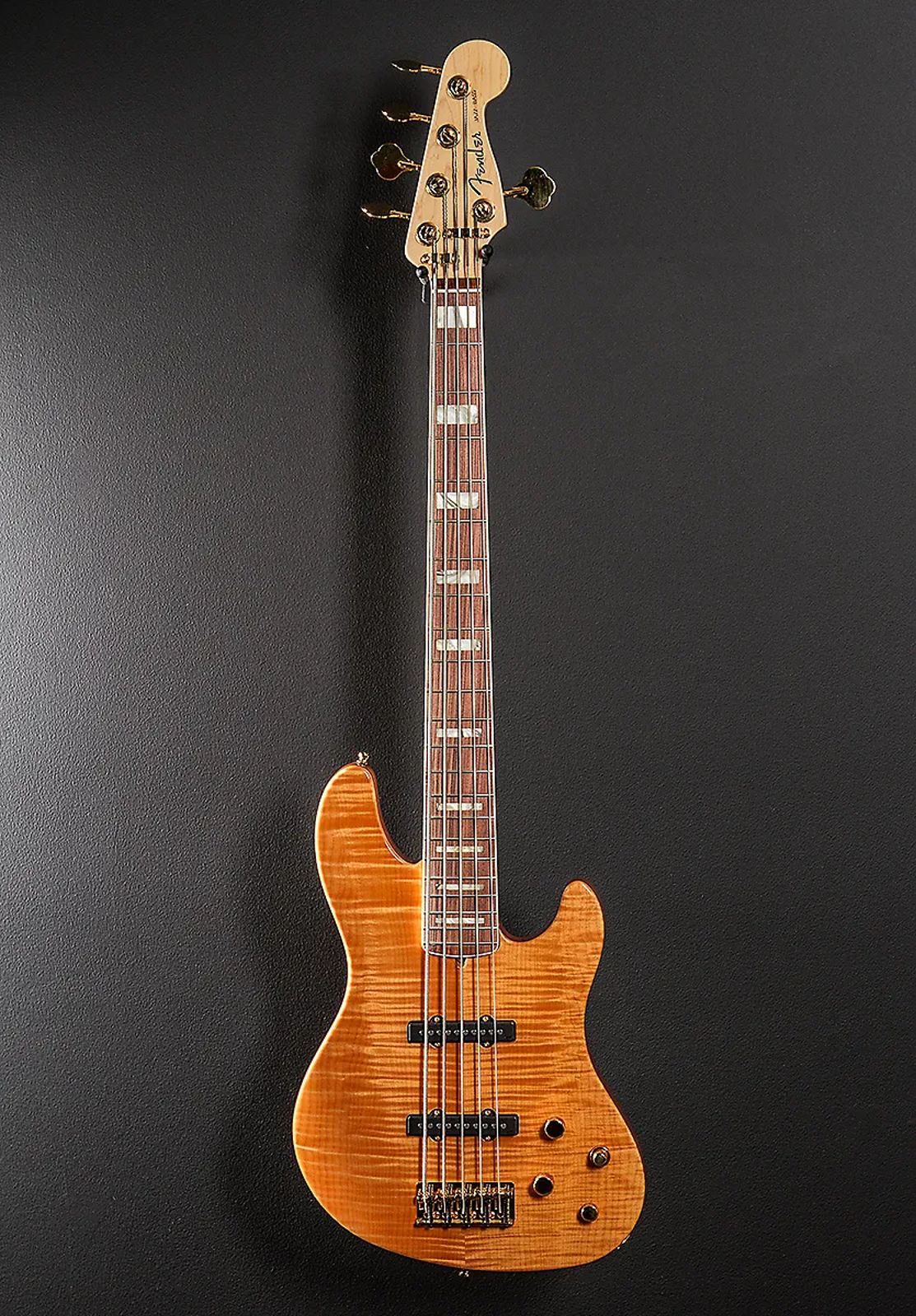 Fender American Deluxe Jazz Bass V FMT 2001 - 2006 | Reverb