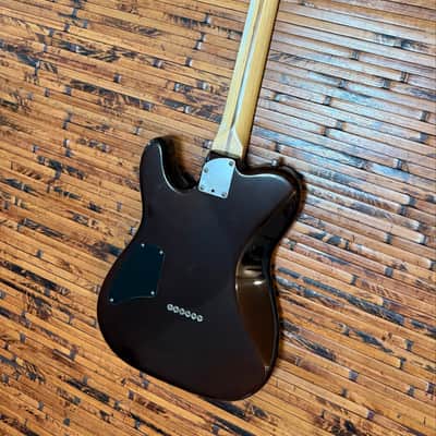Fender American Deluxe Telecaster HH QMT 2004 - Quilted Maple Top, Sunburst - Arcane Brownbucker pickups image 4