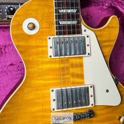 2012 Gibson 59 Les Paul CC#2 Goldie Murphy Aged image 3