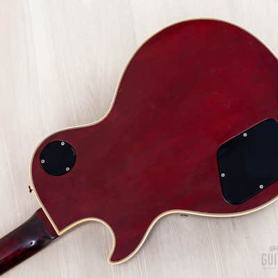1975 Gibson Les Paul Custom Vintage Guitar Cherry w/ T Tops, Case image 14