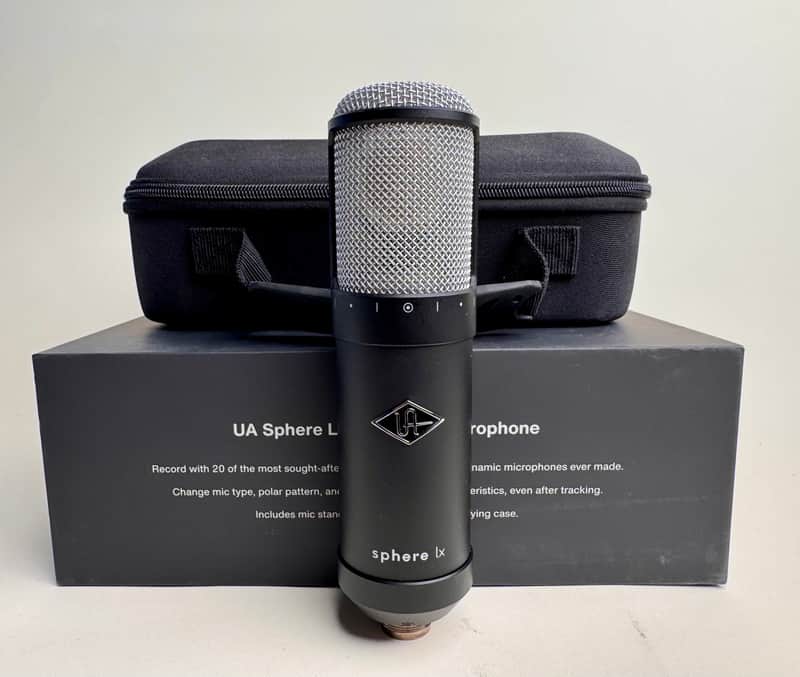 Universal Audio Sphere LX Large Diaphragm Modeling Microphone 2023 - Present - Black image 1
