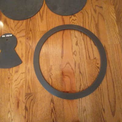 Vic Firth Drum and cymbal muting practice pad set designed for quiet playing image 7