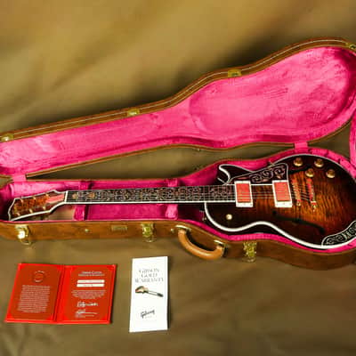 Gibson Les Paul Super Custom Carved Art Piece Electric Guitar image 21
