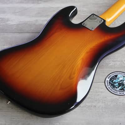 1982 Fender Japan JV "Export Series" '62 Jazz Bass Reissue (Sunburst) image 9