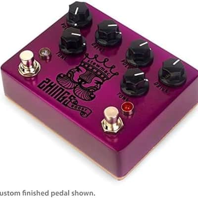 StewMac Two Kings Boost Pedal Kit With Bare Enclosure, 9 Volt Battery and DC Powered, Based on the King Of Tone image 6