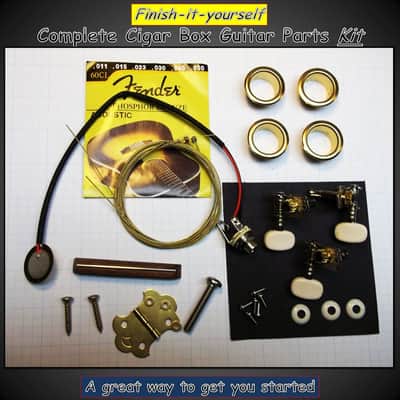 Cigar Box Guitar Complete Kit! catoctin mountain music #49 2018 none image 2