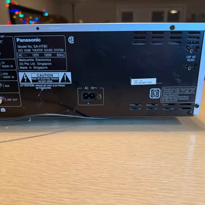 Panasonic SA-HT80 Vintage 5 DVD CD Changer Receiver High Performance Works Great image 10
