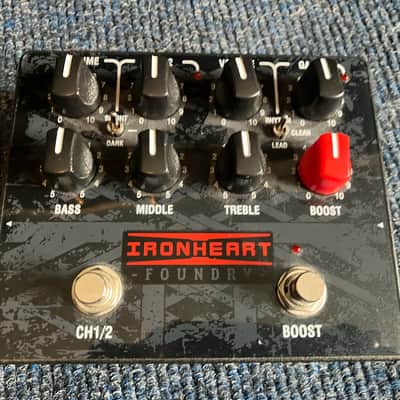 Laney Ironheart Foundry Loudpedal 2-Channel 60-Watt Guitar Amp Pedal 2023 - Present - Black image 1