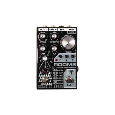 Death By Audio Rooms Digital Reverberation Guitar Pedal - Open Box, Mint image 1