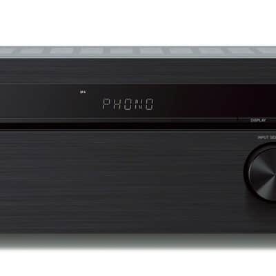 Sony STRDH190 2-ch Stereo Receiver with Phono Inputs & Bluetooth with 100ft of Speaker Wire and 5 Pairs of Banana Plugs image 2