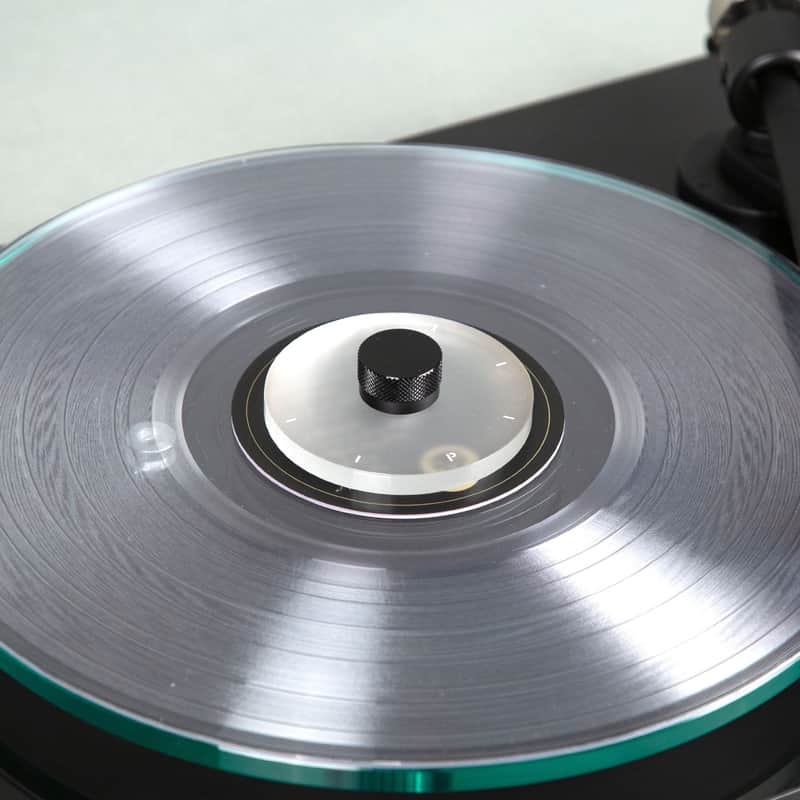 Line Phono: Acrylic Record Clamp Stabilizer