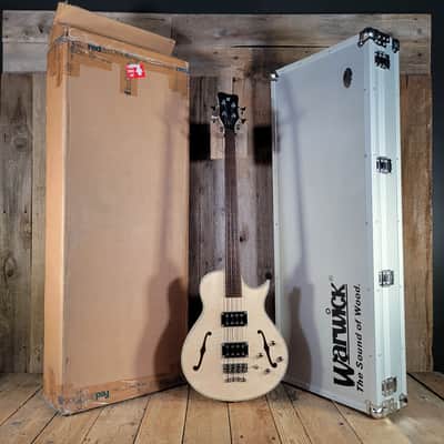 Warwick Star Bass II SC 2010 Germany Flamed Maple Satin w/ Orig Flight Case & Box - Natural image 24