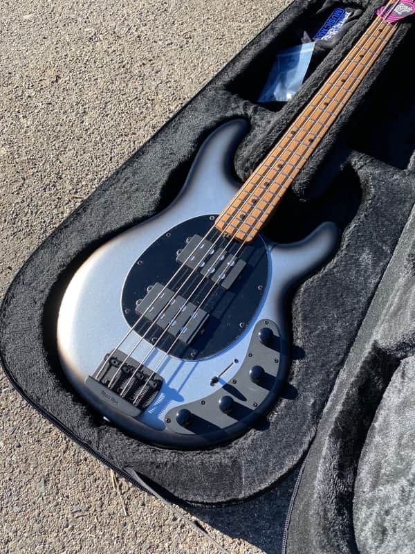 Ernie Ball Music Man Stingray Special HH- 2024 - Black Rock Finish image 1