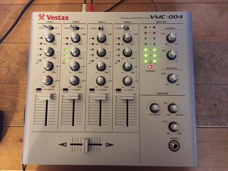 vestax VMC-004 4-channel DJ mixer | Reverb