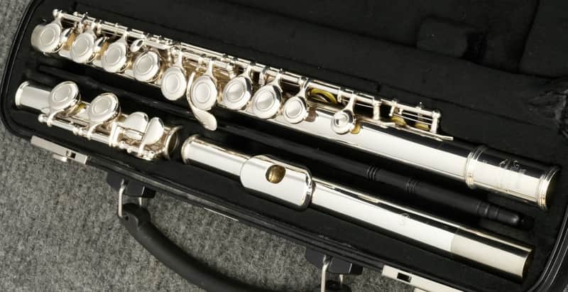 Yamaha Advantage YFL-200AD Silver Plated Flute image 1