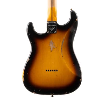 Fender Custom Shop Tropo Stratocaster Hardtail Heavy Relic - Super Faded 2 Tone Sunburst (026) image 5