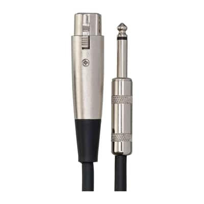 Hosa MCH-110 XLRF to 1/4" TS Microphone Cable - 10FT image 3