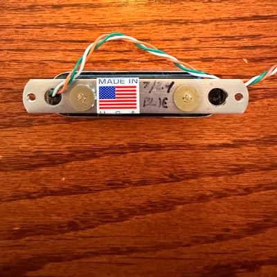 Lace Sensor Blue with chrome Cover Guitar Pickup 2010s - White image 2